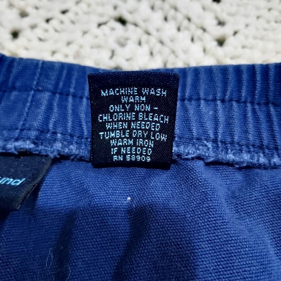 WESTBOUND NAVY CROP PANTS - Picture 6 of 7